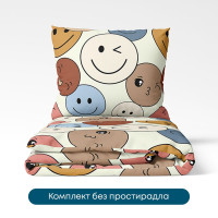 Постільна білизна ТЕП "Happy Sleep Duo" Emojical, євро
