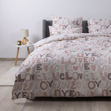 Постільна білизна ТЕП "Happy Sleep" Нотатки кохання, 50x70, полуторна