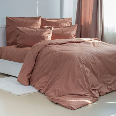 Постільна білизна ТЕП "СТРАЙП САТИН" Macchiato, євро