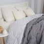 Ковдра Duo Season темно-сіра/світло-сіра, 200x210