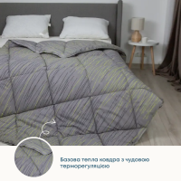 Ковдра "ТЕП" ШИК (400г/м2) вовна Line Idea, 200x210