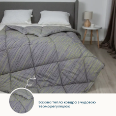 Ковдра "ТЕП" ШИК (400г/м2) вовна Line Idea, 200x210