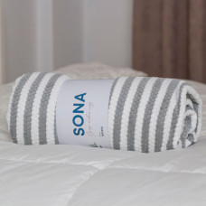 Плед "SONA" Сірий, 160x200