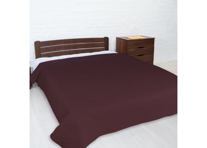 Покривало ТЕП "VINTAGE" 1 наволочка 50*70 см Бордове, 150x210
