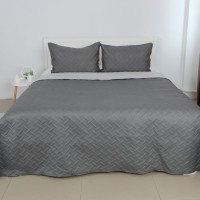 Покривало ТЕП "VINTAGE" 2 наволочки 50*70 см Сіре/Вінтаж, 220x240Покривало ТЕП "VINTAGE" 2 наволочки 50*70 см Коричневе/Вінтаж, 220x240