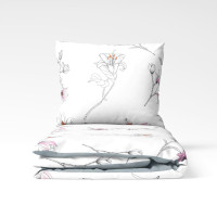 Постільна білизна "ТЕП" Біле цвітіння, 70x70, євро