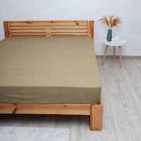 Простирадло "НАТХНЕННЯ" з резинкою Олива, 120x200