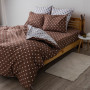 Постільна білизна ТЕП "Happy Sleep" Cappuccino Dots, 50x70, євро