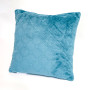 Подушка декоративна "VELOUR" Синя, 40x40