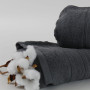 Рушник "Fancy" Dark grey, 70x140