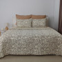 Покривало ТЕП "ELEGANT COTTON" Beige and White, 220x240