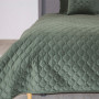 Покривало ТЕП "VELOUR" Chive/Ромб круглий, 240x260
