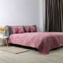 Покривало ТЕП "VELOUR" Mesa rose/Ромб круглий, 150x210
