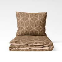 Комплект постільної білизни "ТЕП" Bronze Grid, двоспальна