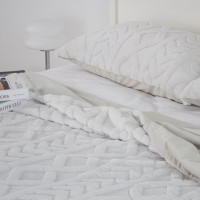 Покривало ТЕП "SOFT ANGORA" сіре, 240x260