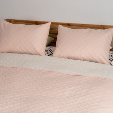 Покривало ТЕП "VINTAGE" 2 наволочки 50*70 см Пудрове/Вінтаж, 220x240