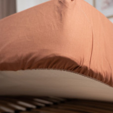 Простирадло "НАТХНЕННЯ" з резинкою Карамельний, 140x200