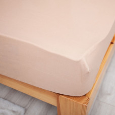 Простирадло "НАТХНЕННЯ" з резинкою Кавове, 90x200