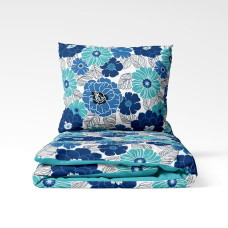 Комплект постільної білизни "ТЕП" Blue Georgine, сімейна