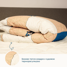 Ковдра "ТЕП" ШИК (400г/м2) вовна Good vibe, 200x210