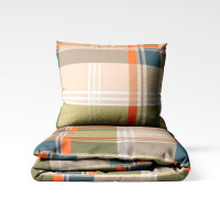 Комплект постільної білизни "ТЕП" Beige Plaid, євро