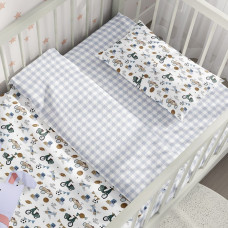 Постільна білизна "ТЕПІК" 1-3 роки Ретро тачки, дитяча