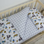 Постільна білизна "ТЕПІК" 1-3 роки Ретро тачки, дитяча