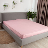 Простирадло "НАТХНЕННЯ" з резинкою Рожеве, 90x200