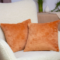 Подушка декоративна "VELURE" Темно-кофейний, 50x70