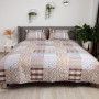Покривало ТЕП "PROVENCE" 2 наволочки 50*70 см Сафарі, 150x210