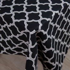 Скатертина "Panama" водовідштовхуюча Black Puzzle, 160x200