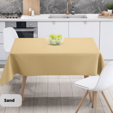 Скатертина "Panama" водовідштовхуюча Sand, 180x220