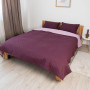 Покривало ТЕП "VINTAGE" 2 наволочки 50*70 см Бордове/Вінтаж, 220x240