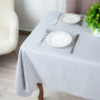 Скатертина "Aquastop" водовідштовхуюча Light Gray, 150x150