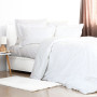Комплект постільної білизни ТЕП "Grace Jacquard" Optical white, євро