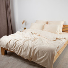 Постільна білизна ТЕП "СТРАЙП САТИН" Champagne, євро