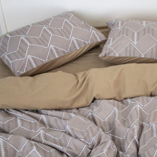 Комплект постільної білизни Melluna Stone Leaf, двоспальна