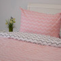 Комплект постільної білизни ТЕП "Happy Sleep" Pink Wave, євро
