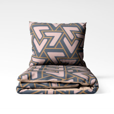 Комплект постільної білизни ТЕП "Happy Sleep" Abstract Triangles, євро