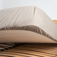 Простирадло "НАТХНЕННЯ" з резинкою Хакі, 120x200