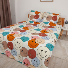 Постільна білизна ТЕП "Happy Sleep Duo" Emojical, полуторна