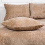 Подушка декоративна "VELOUR" Золотий беж, 50x70