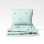 Постільна білизна "ТЕП" Mint&Grey Hearts, 70x70, євро