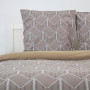 Комплект постільної білизни Melluna Stone Leaf, євро