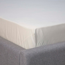 Простирадло ТЕП "VELOUR" з резинкою молочне, 160x200