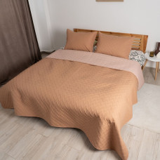 Покривало ТЕП "VINTAGE" 1 наволочка 50*70 см Кофейне/Вінтаж, 180x240