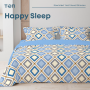 Комплект постільної білизни ТЕП "Happy Sleep" Блакитна дюна, 50x70 сімейний 