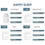 Комплект постільної білизни ТЕП "Happy Sleep" Glorius, 50x70 сімейний 