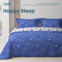 Комплект постільної білизни ТЕП "Happy Sleep" NAVY BLUE LOVE, 50x70 двоспальний 