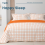 Комплект постільної білизни ТЕП "Happy Sleep" TERRACOTTA Check, 50x70 сімейний 